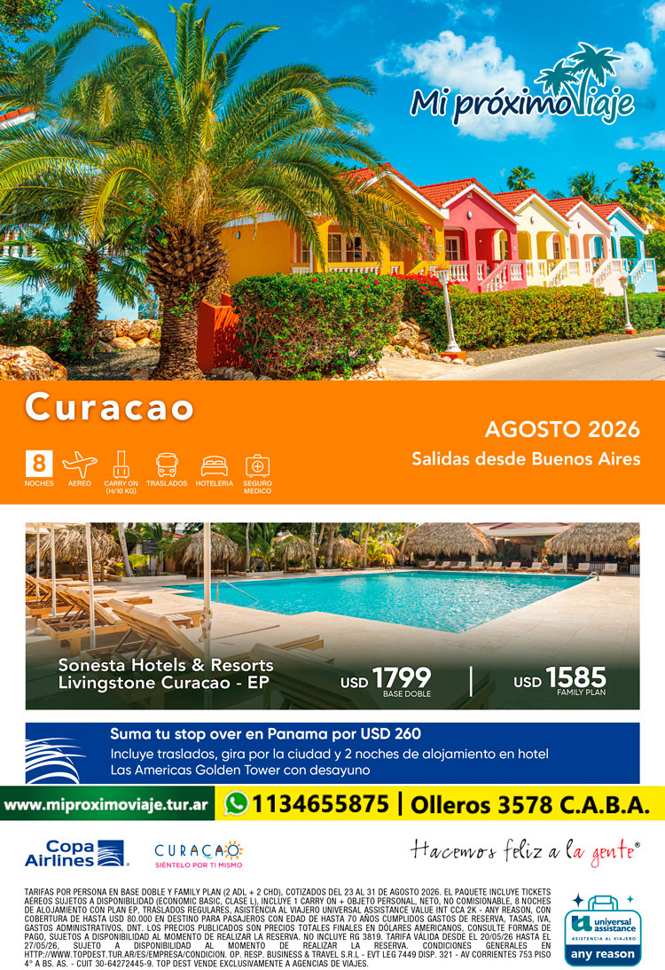 ✨UN DESTINO LLENO DE COLOR, SOL Y MAR: DDESCURBI CURAÇAO